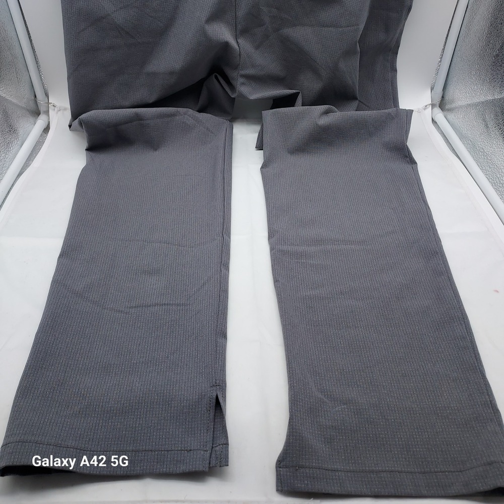 KJUS Men Trade Wind Pants Grey Tailored Fit Stretch Golf Trousers W35 L32 MG20 - Picture 7 of 7